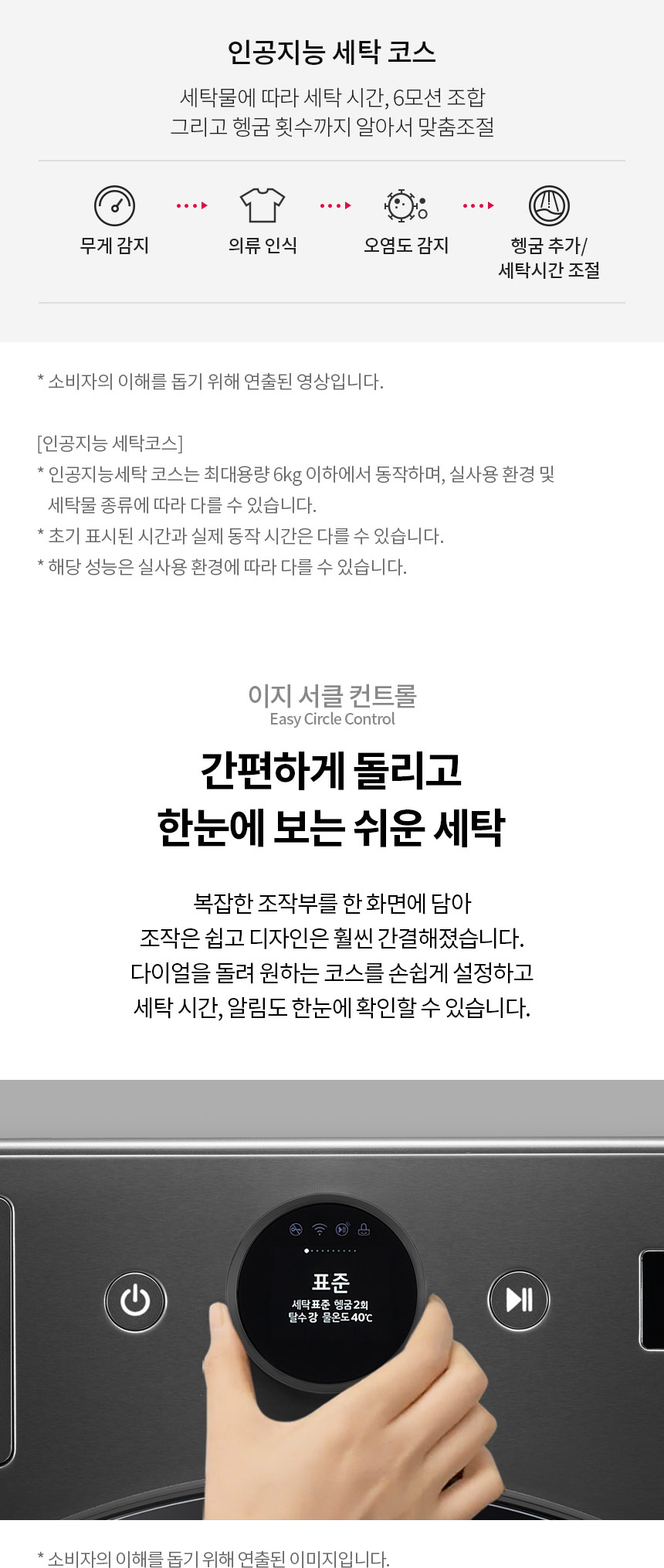 LG전자 오브제 트롬 25kg 트루스팀 세탁기 (라이트서비스/6개월방문관리) 이미지 5