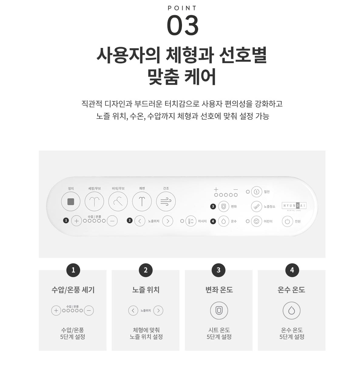 현대큐밍 더클린 화이트 비데 (4개월 방문관리) 이미지 5