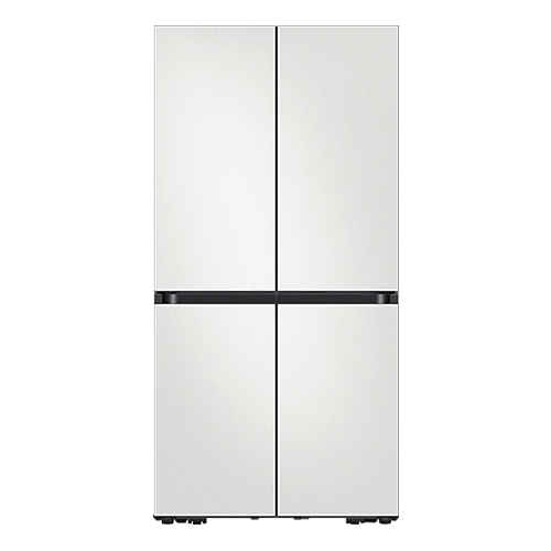 삼성전자 비스포크 코타화이트 4도어 키친핏 615L 냉장고 이미지 1