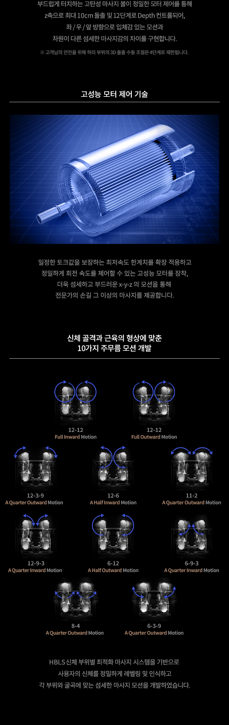 휴테크 카이GT9 아트모션 그레이스풀 화이트 안마의자 이미지 7