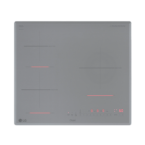 LG전자 디오스 오브제컬렉션 3구 인덕션 빌트인 15cm 케이스 전기레인지 (케이스포함/자가관리) 이미지 1