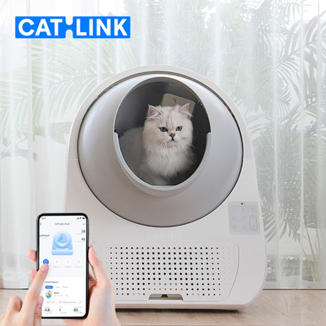 캣링크 스탠다드 CATLINK STANDARD 전자동 고양이 화장실 와이파이모델 고양이 구별 전용 어플 자동화장실 이미지 1