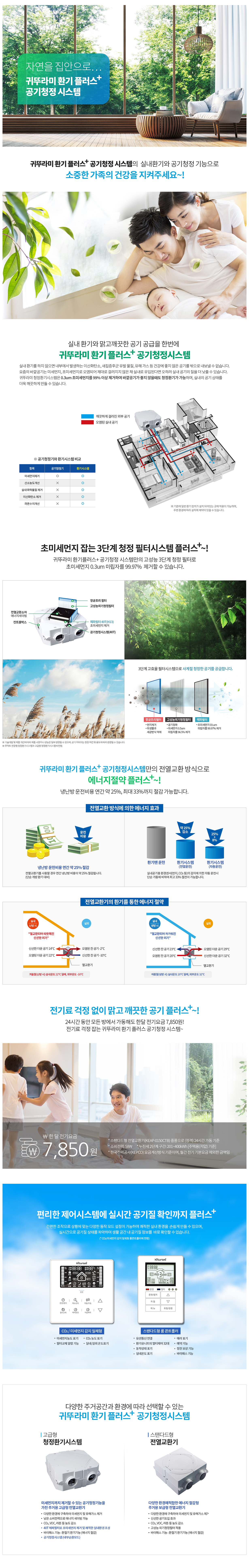 귀뚜라미 24평형 환기시스템 (고급형) 이미지 2