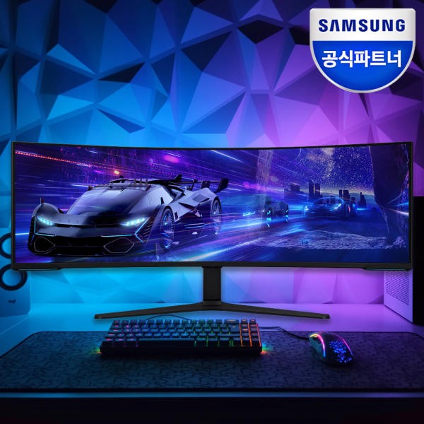 오디세이 Neo G9 G95NC S57CG950 57인치 DUHD 커브드 게이밍 모니터 이미지 1