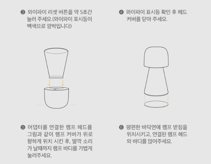 오피스넥스  카카오프렌즈홈 스마트 램프 이미지 12
