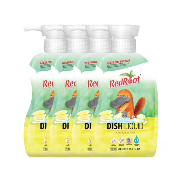 [레드루트] 주방세제 라임향 500ml 4개(주방세제1개 증정) 이미지 1