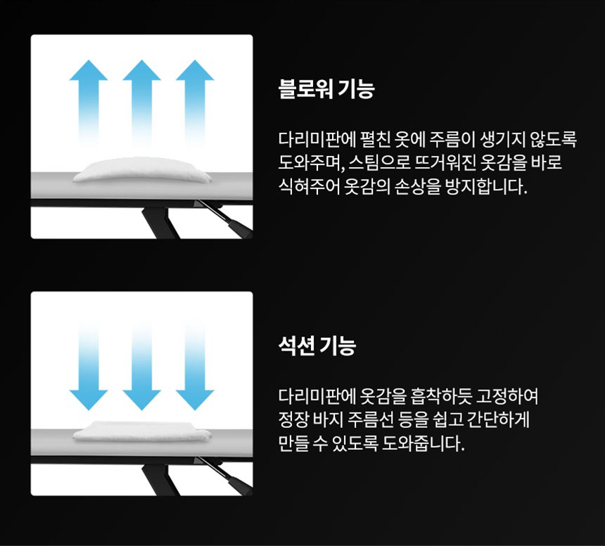 로라스타 커넥티드 스팀다리미 스마트 U /스위스 프리미엄 다리미 이미지 6