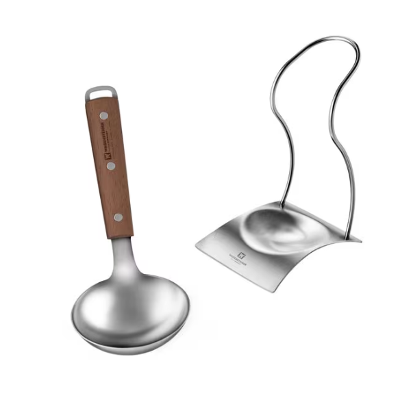 바겐슈타이거 스텐 304 우든 레이들(플레인) + 스텐 304 레이들 홀더 이미지 1
