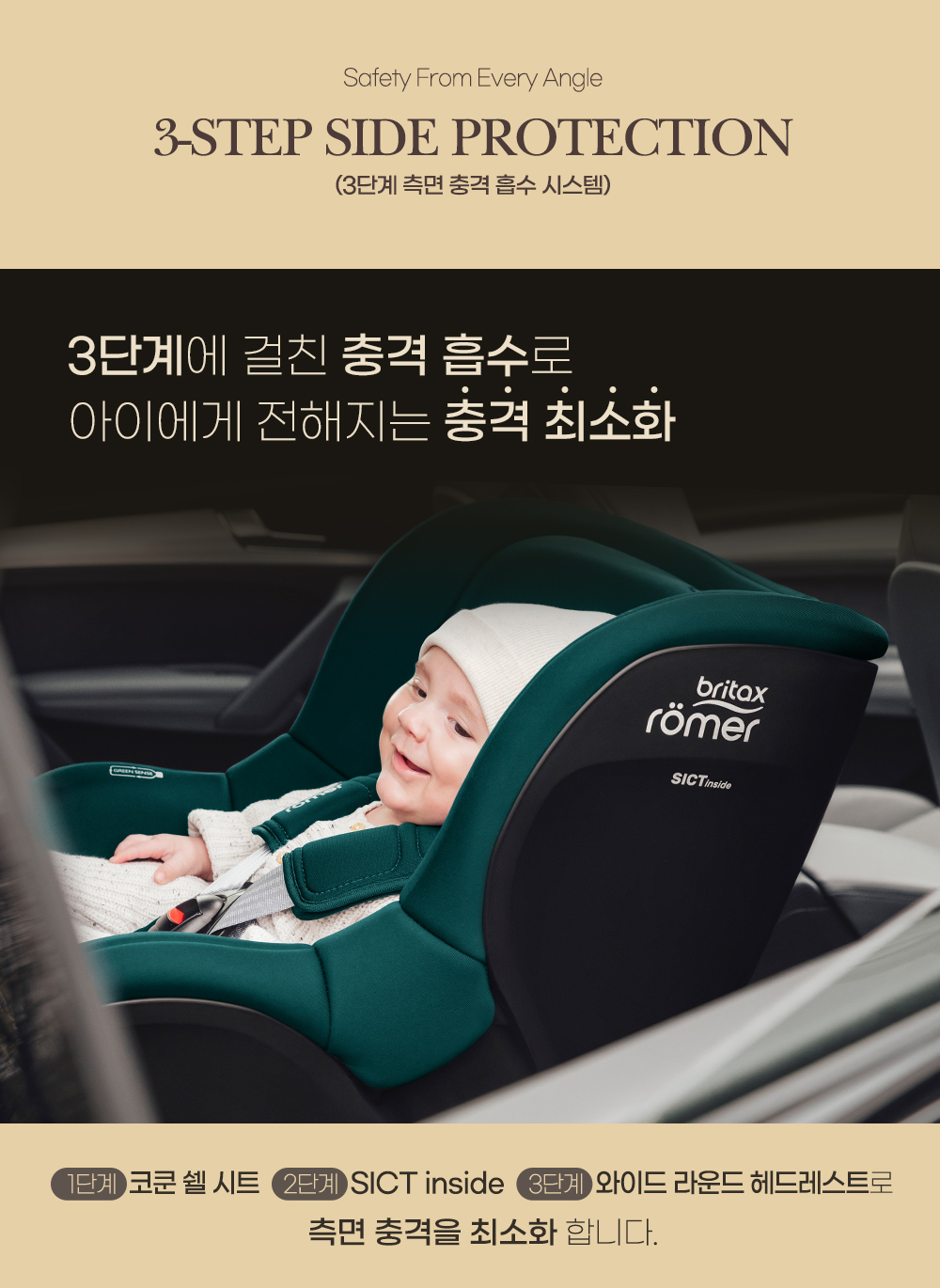 [브라이텍스][NEW]듀얼픽스 프로_아이사이즈_미드나잇그레이_신생아카시트[ISOFIX] 이미지 14