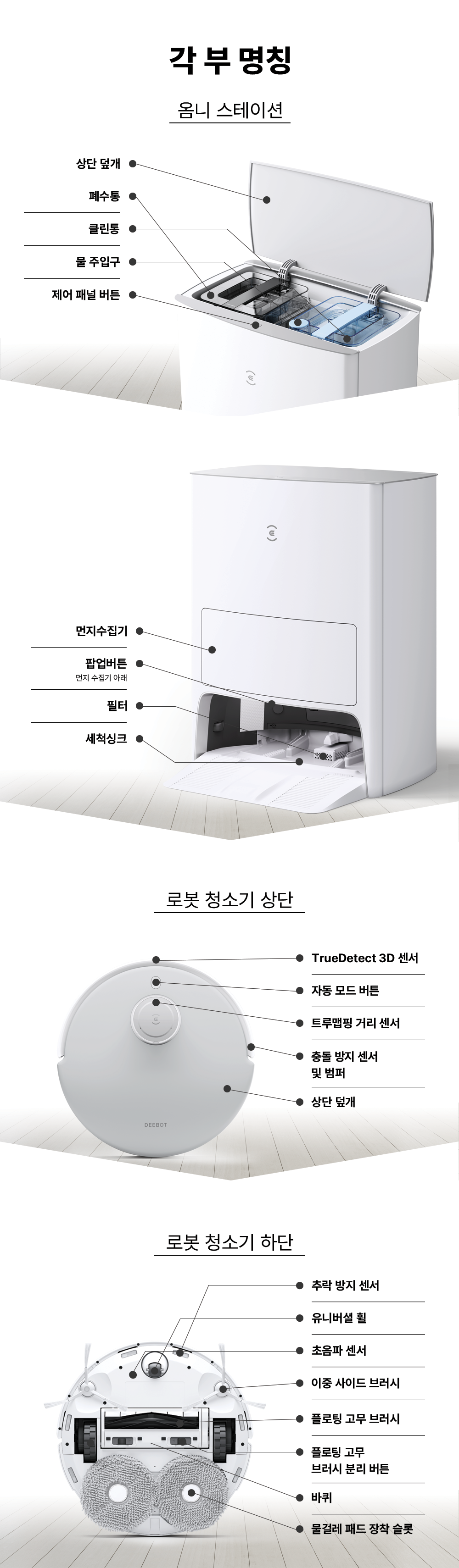 에코백스 T20 옴니 듀얼 스테이션 로봇청소기 이미지 45