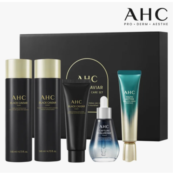 AHC 블랙캐비어 케어 5종세트 이미지 1