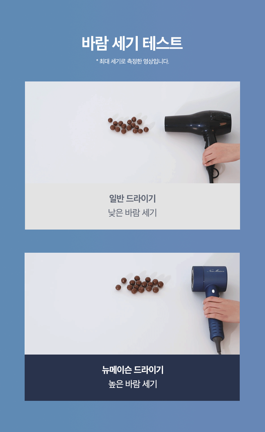 뉴메이슨 청담187 에어스타일 헤어 드라이어 SECOND EDITION BB-P02 이미지 20