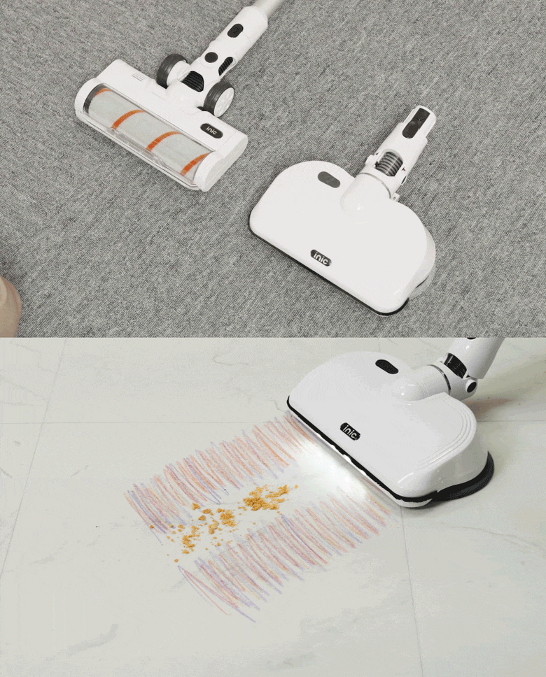 아이닉 차이슨 무선청소기 i20 Elite + UV헤드브러시 + UV침구브러시 + 필터 이미지 14