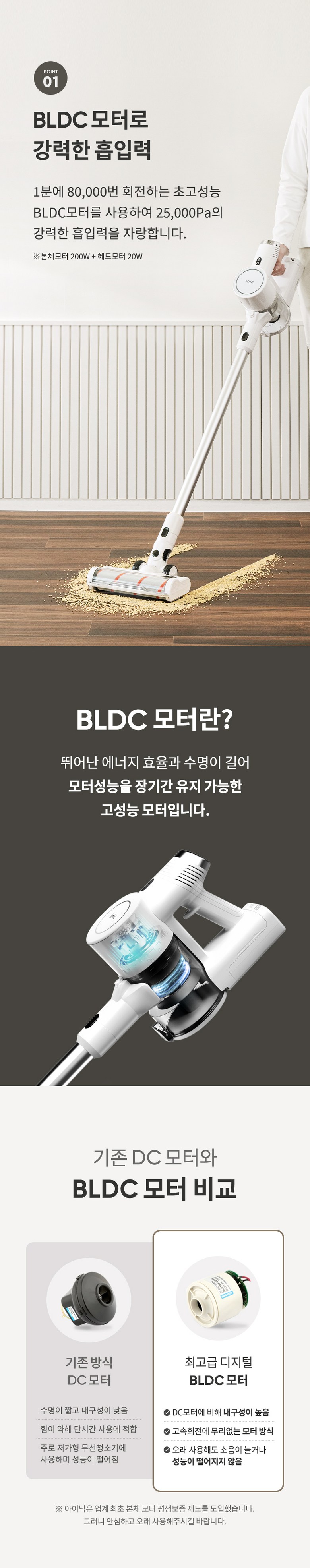아이닉 차이슨 무선청소기 i20 Elite + UV헤드브러시 + UV침구브러시 + 필터 이미지 29
