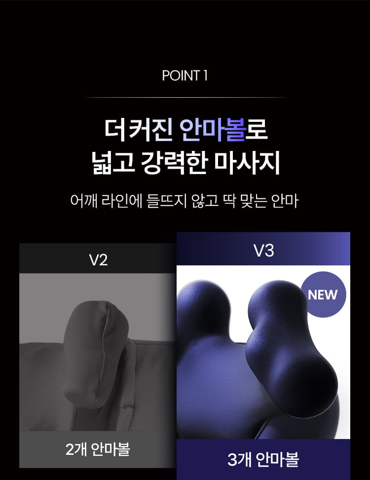 [풀리오] 목 어깨 마사지기V3 + 파우치 + 추석 쇼핑백M / 무선 온열 3단안마볼 승모근 안마 이미지 18